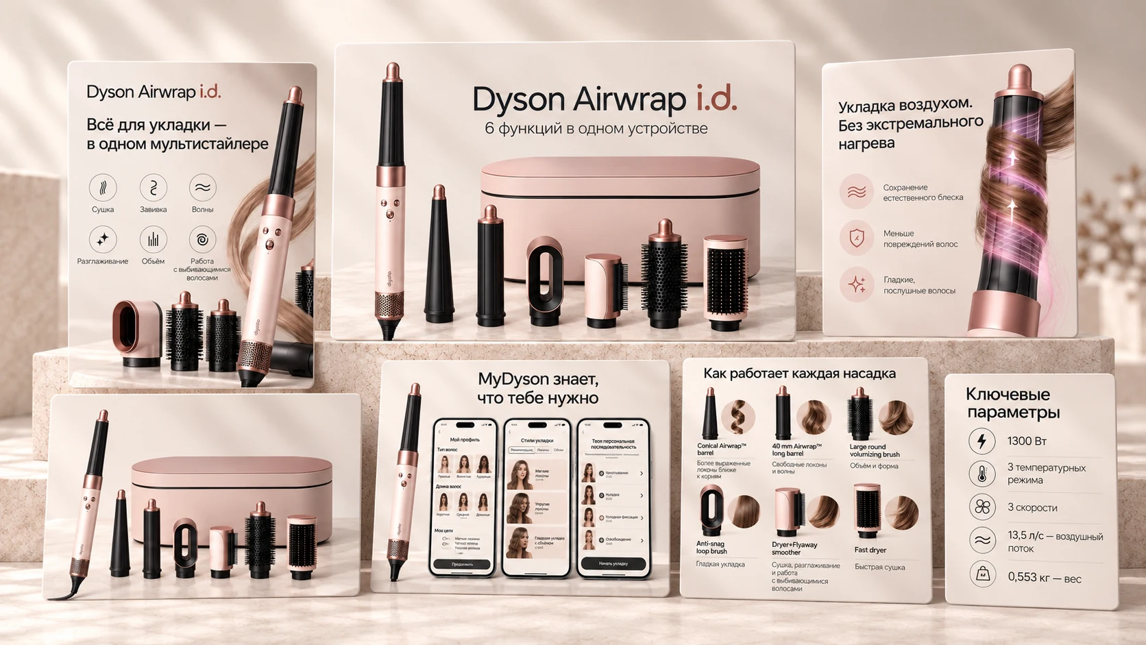 Dyson Airwrap — готовая серия