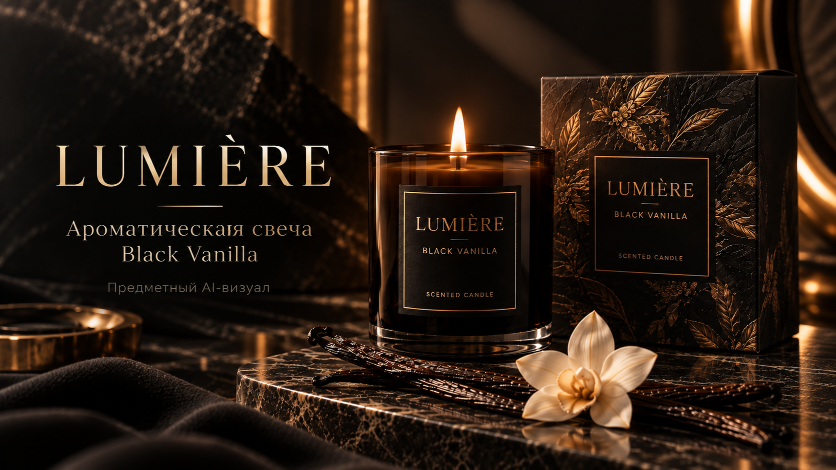 LUMIÈRE Black Vanilla — главный кадр
