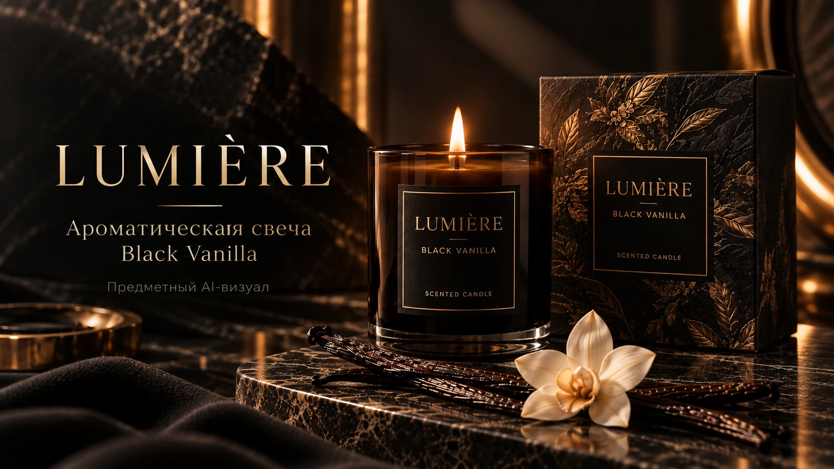 LUMIÈRE Black Vanilla — главный кадр