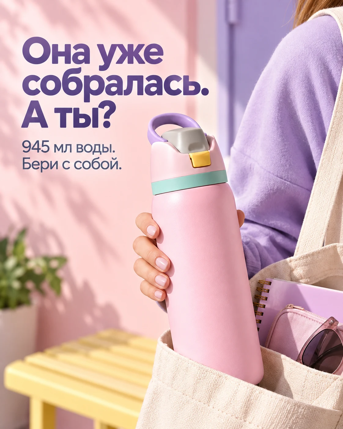 Owala FreeSip — lifestyle-контент